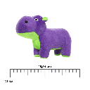 MIGHTY JR SAFARI HIPPO PURPLE