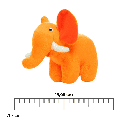 MIGHTY JR SAFARI ELEPHANT ORANGE