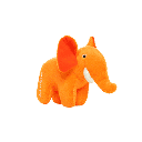 MIGHTY JR SAFARI ELEPHANT ORANGE