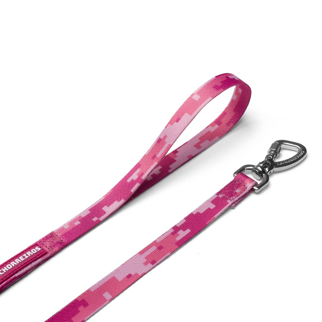 CACHORREIROS GUIA RUNNING CORREA RUNNING CAMUFLAJE ROSA