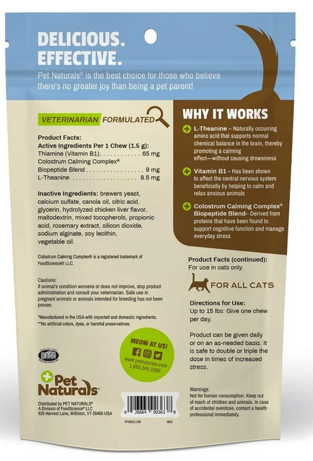 CALMING GATOS 30UN (45G)