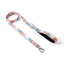 CACHORREIROS SUPER GUIA CORREA GRANDE FLORAL