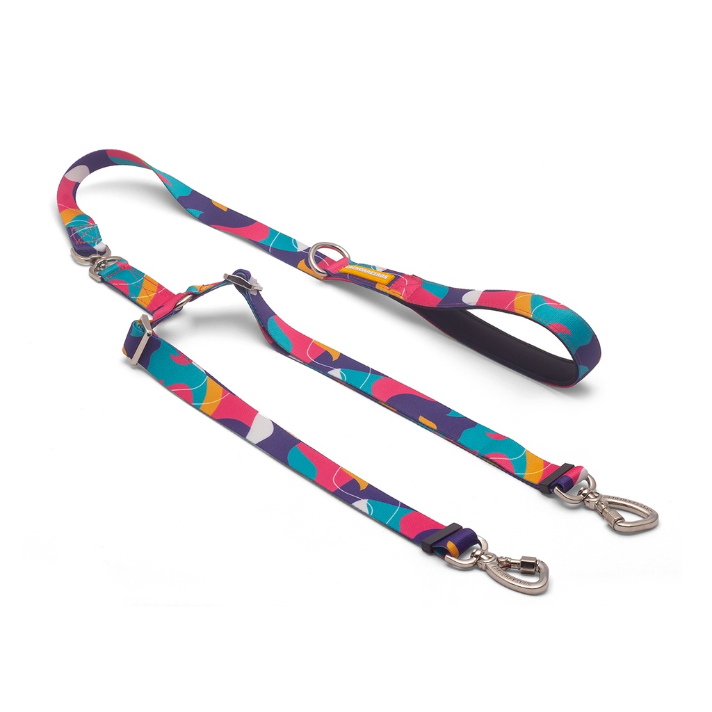 CACHORREIROS GUIA DUPLA CORREA DOBLE DOGE