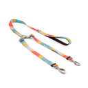 [CA-306] CACHORREIROS GUIA DUPLA CORREA DOBLE PITAYA