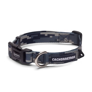 [CA-240] CACHORREIROS COLLAR CAMUFLAJE GRIS TALLA PP (XS)
